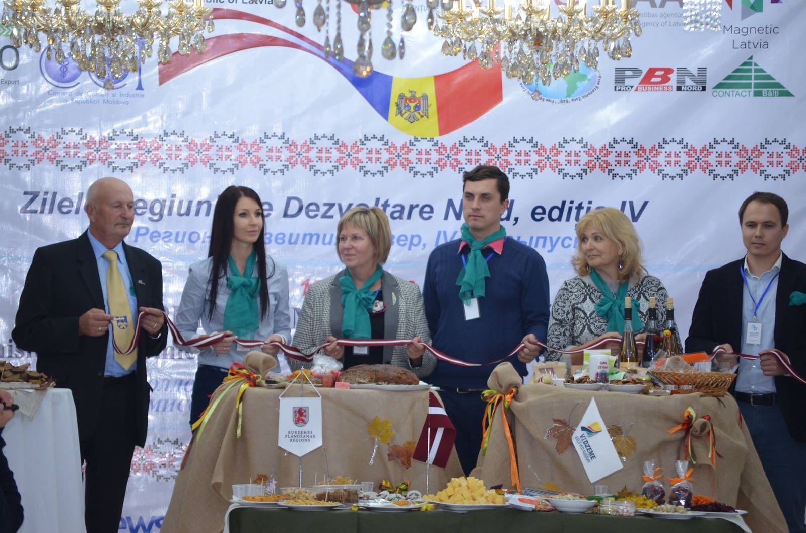 Tirdzniecibas Misija Moldovā, produktu prezentācija Beļcos